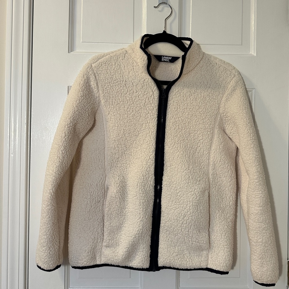 Lands End Full Zip Fleece